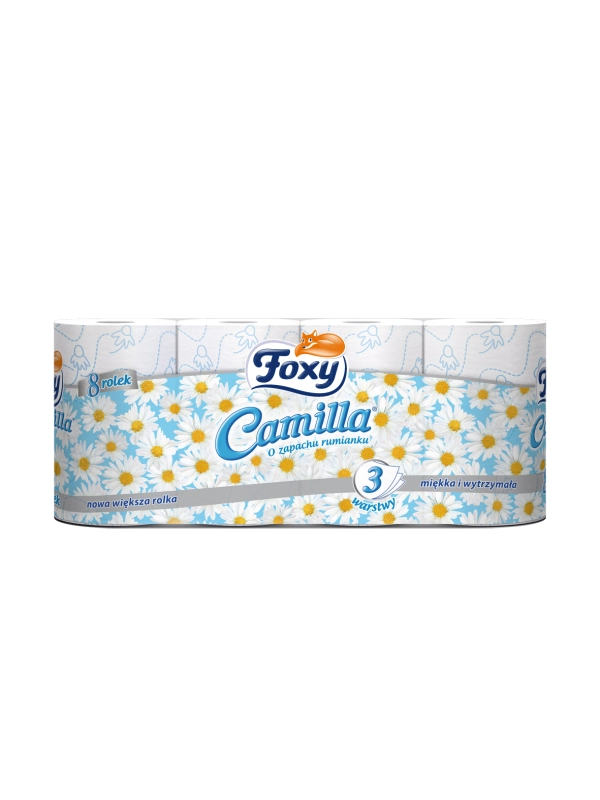 Foxy Camilla papier toaletowy 8 rolek